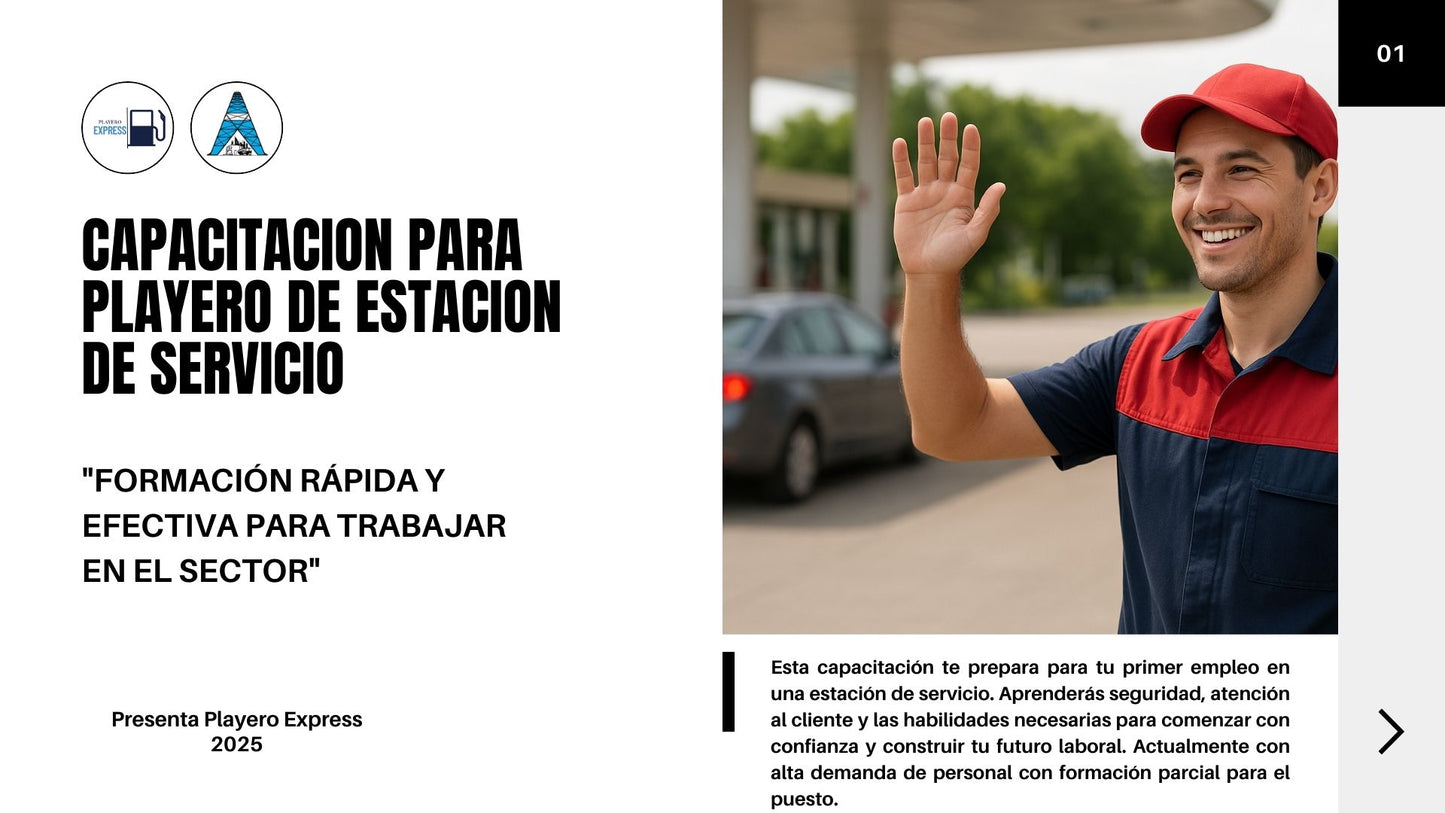 Capacitación Para Playero De Estacion De Servicio