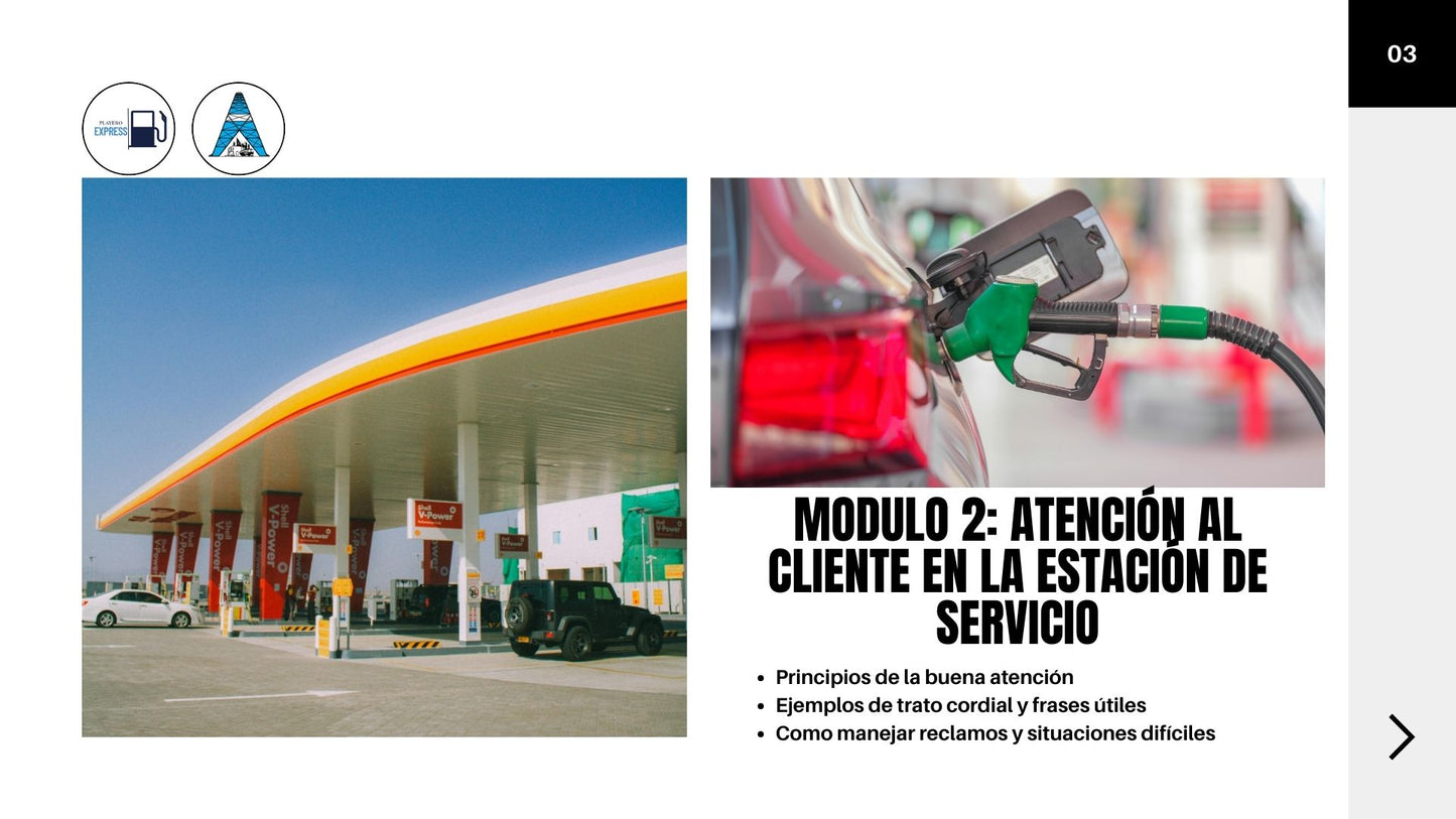 Capacitación Para Playero De Estacion De Servicio
