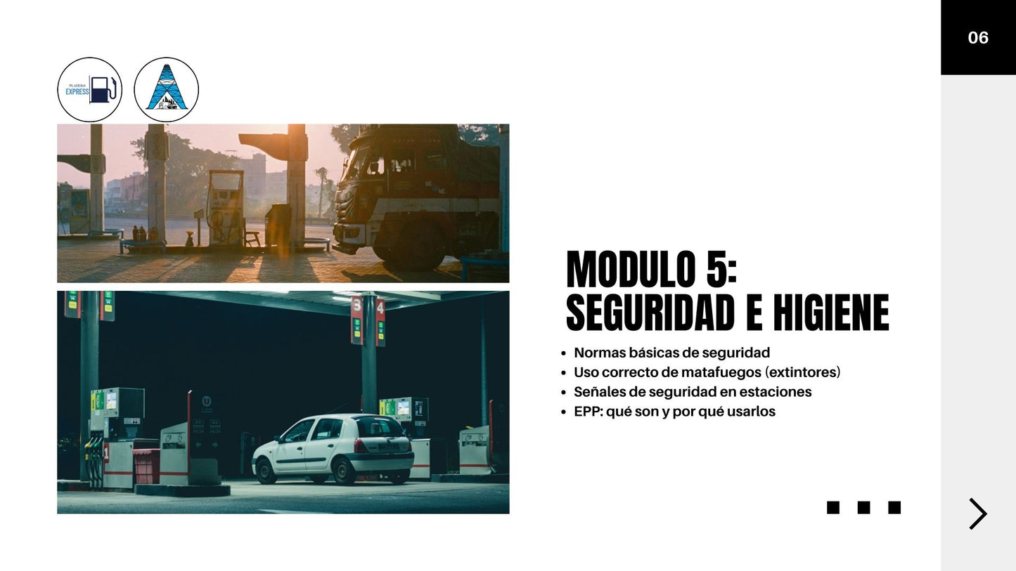 Capacitación Para Playero De Estacion De Servicio